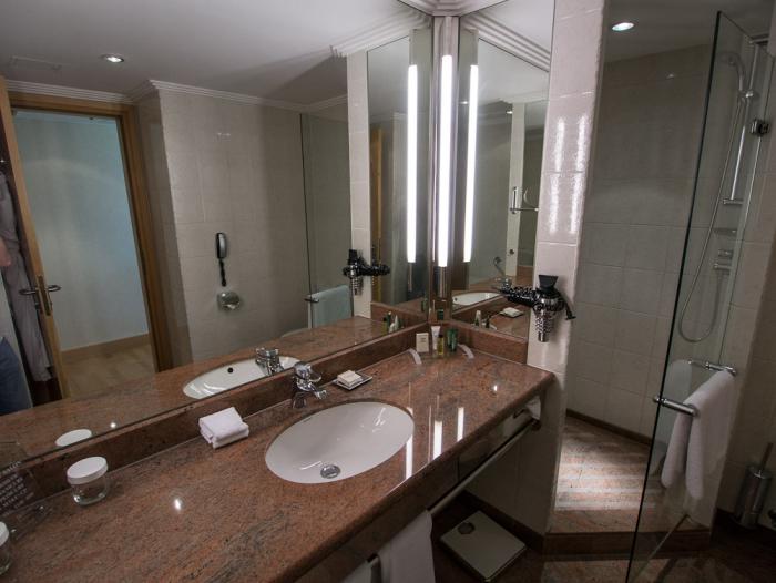 Hilton Frankfurt - Executive Room Bathroom