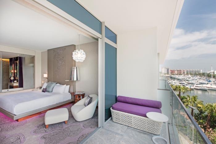 W Singapore - Sentosa Cove Hotel Guest Room